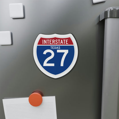 Interstate 27 (U.S. Highways) Die-Cut Magnet-The Sticker Space