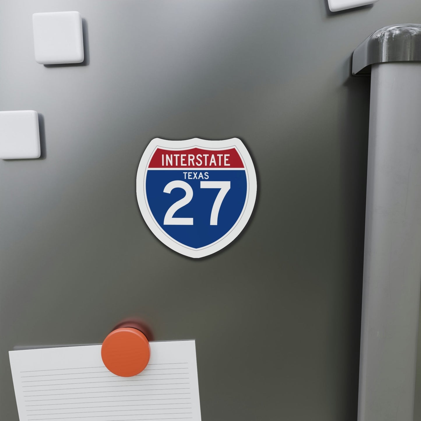 Interstate 27 (U.S. Highways) Die-Cut Magnet-The Sticker Space