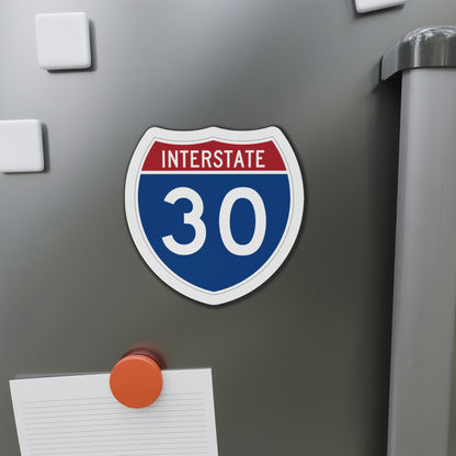 Interstate 30 (U.S. Highways) Die-Cut Magnet-The Sticker Space