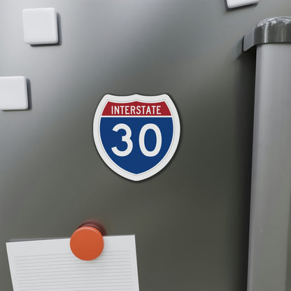 Interstate 30 (U.S. Highways) Die-Cut Magnet-The Sticker Space