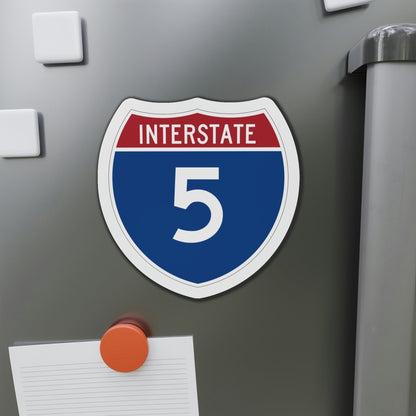 Interstate 5 (U.S. Highways) Die-Cut Magnet-The Sticker Space