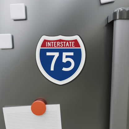 Interstate 75 (U.S. Highways) Die-Cut Magnet-The Sticker Space