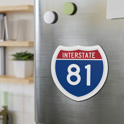 Interstate 81 (U.S. Highways) Die-Cut Magnet-The Sticker Space