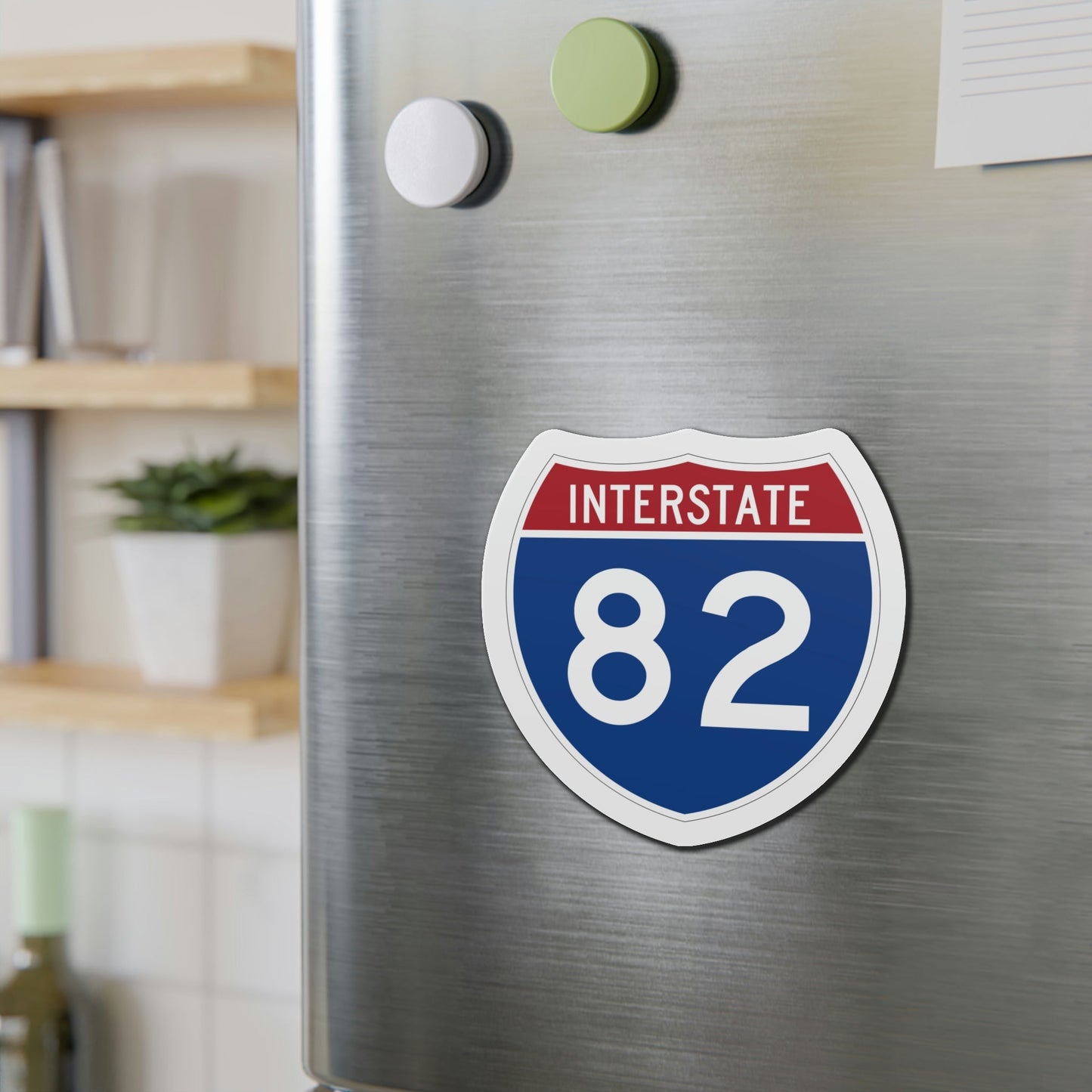 Interstate 82 (U.S. Highways) Die-Cut Magnet-The Sticker Space