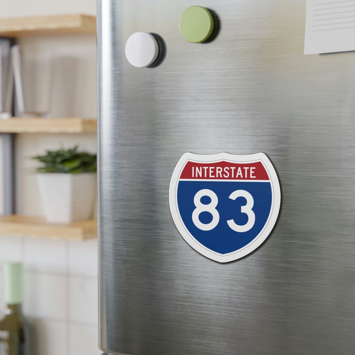 Interstate 83 (U.S. Highways) Die-Cut Magnet-The Sticker Space