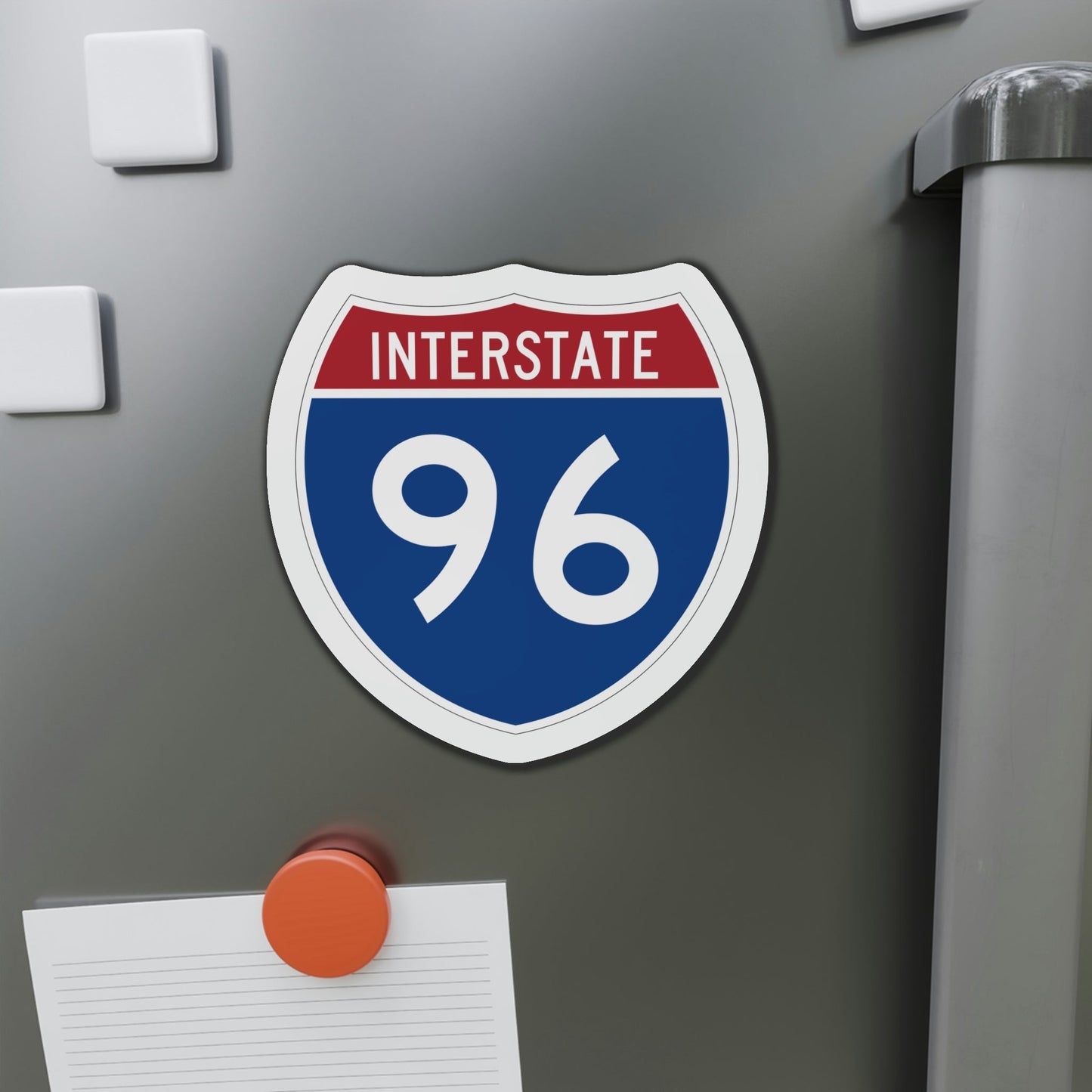 Interstate 96 (U.S. Highways) Die-Cut Magnet-The Sticker Space