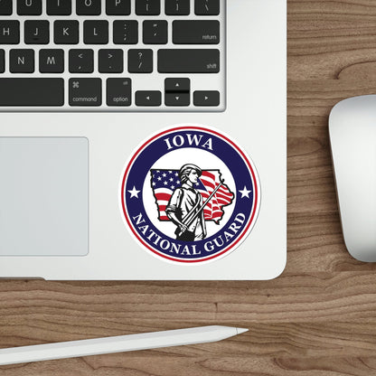 Iowa National Guard STICKER Vinyl Die-Cut Decal-The Sticker Space