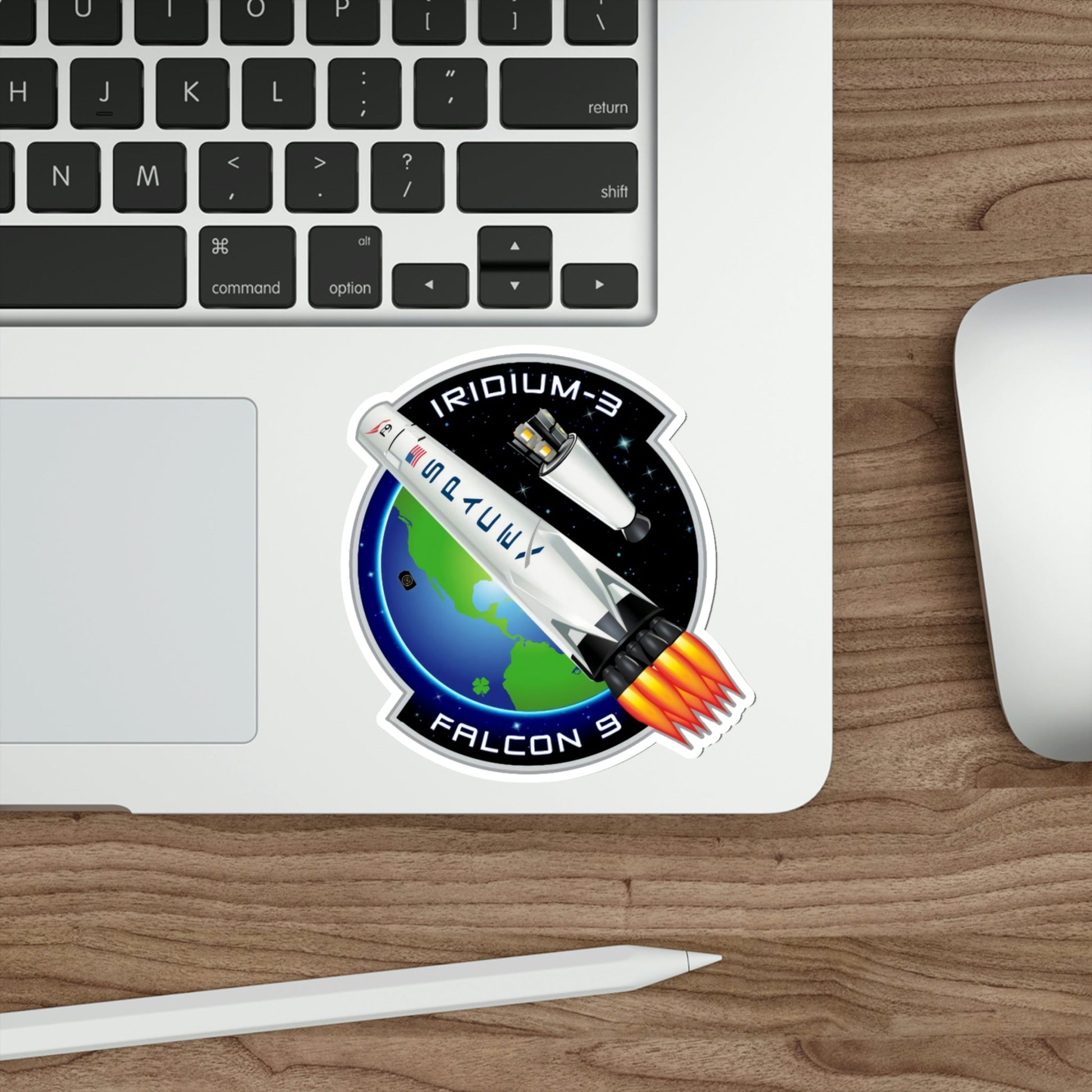 Iridium-3 (SpaceX) STICKER Vinyl Die-Cut Decal-The Sticker Space