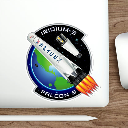 Iridium-3 (SpaceX) STICKER Vinyl Die-Cut Decal-The Sticker Space