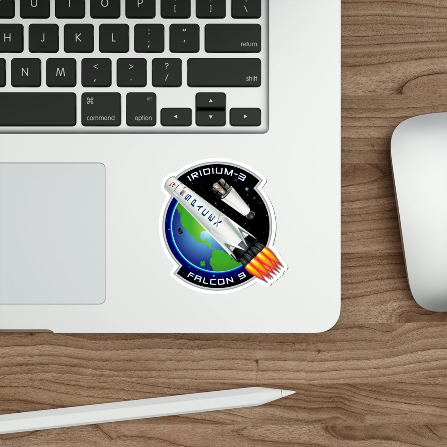 Iridium-3 (SpaceX) STICKER Vinyl Die-Cut Decal-The Sticker Space