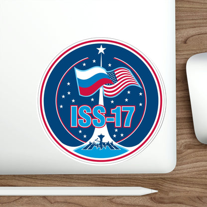 ISS Expedition 17 (NASA) STICKER Vinyl Die-Cut Decal-The Sticker Space