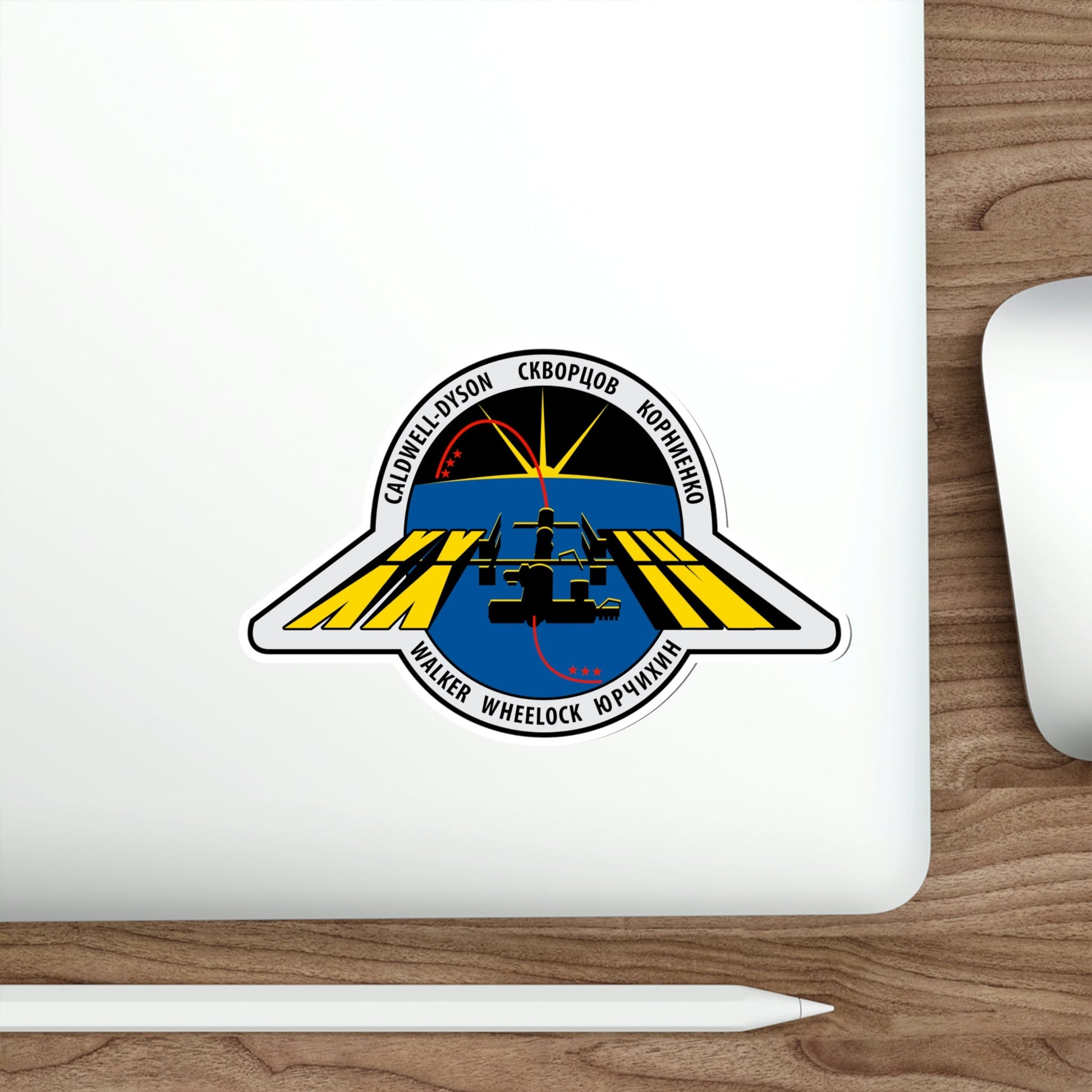 ISS Expedition 24 (NASA) STICKER Vinyl Die-Cut Decal-The Sticker Space