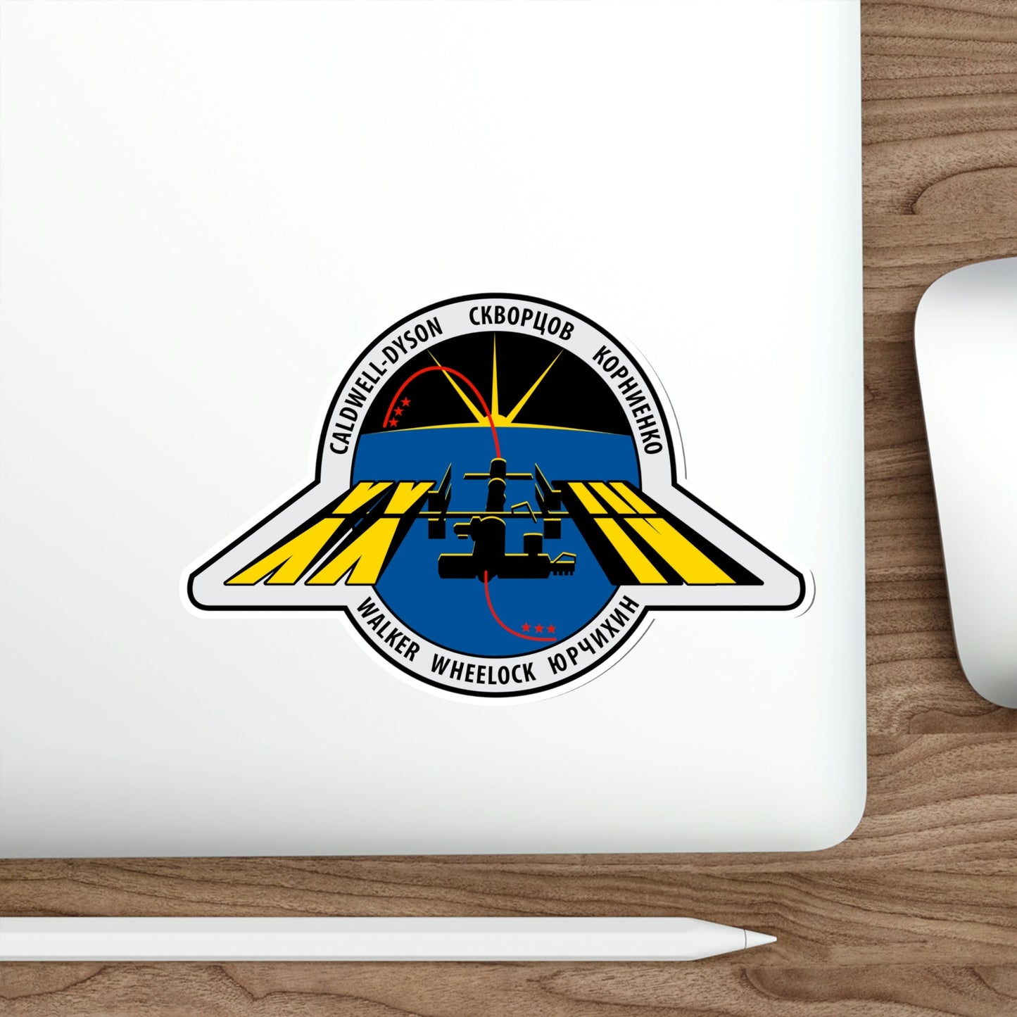 ISS Expedition 24 (NASA) STICKER Vinyl Die-Cut Decal-The Sticker Space