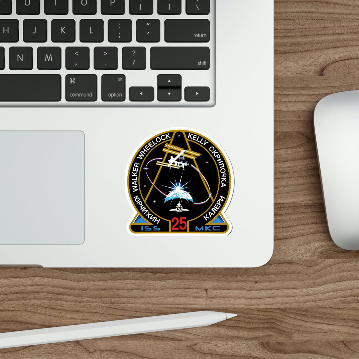 ISS Expedition 25 (NASA) STICKER Vinyl Die-Cut Decal-The Sticker Space