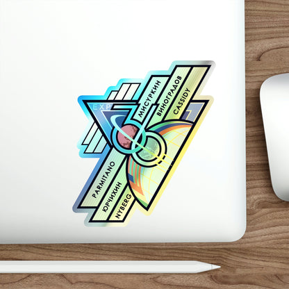 ISS Expedition 36 (NASA) Holographic STICKER Die-Cut Vinyl Decal-The Sticker Space