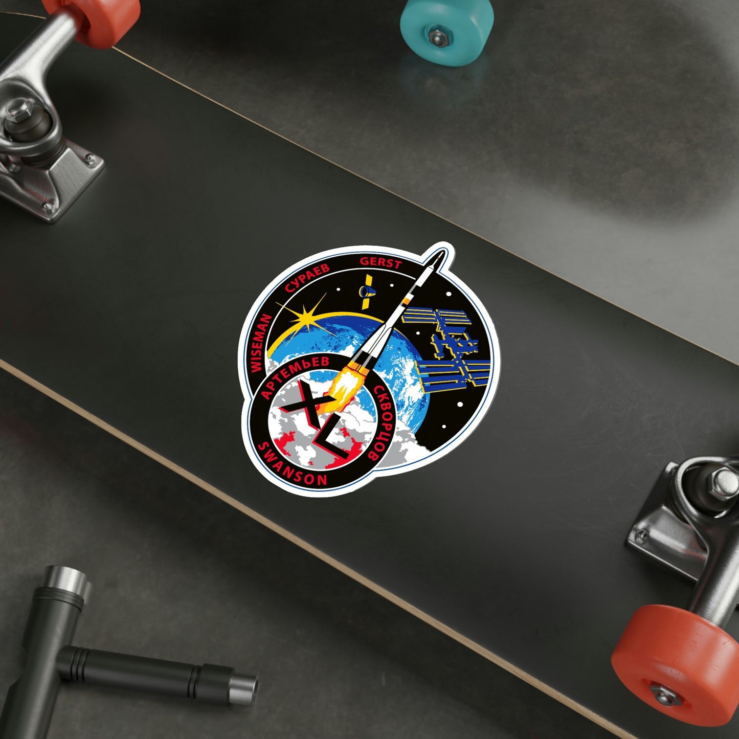 ISS Expedition 40 (NASA) STICKER Vinyl Die-Cut Decal-The Sticker Space