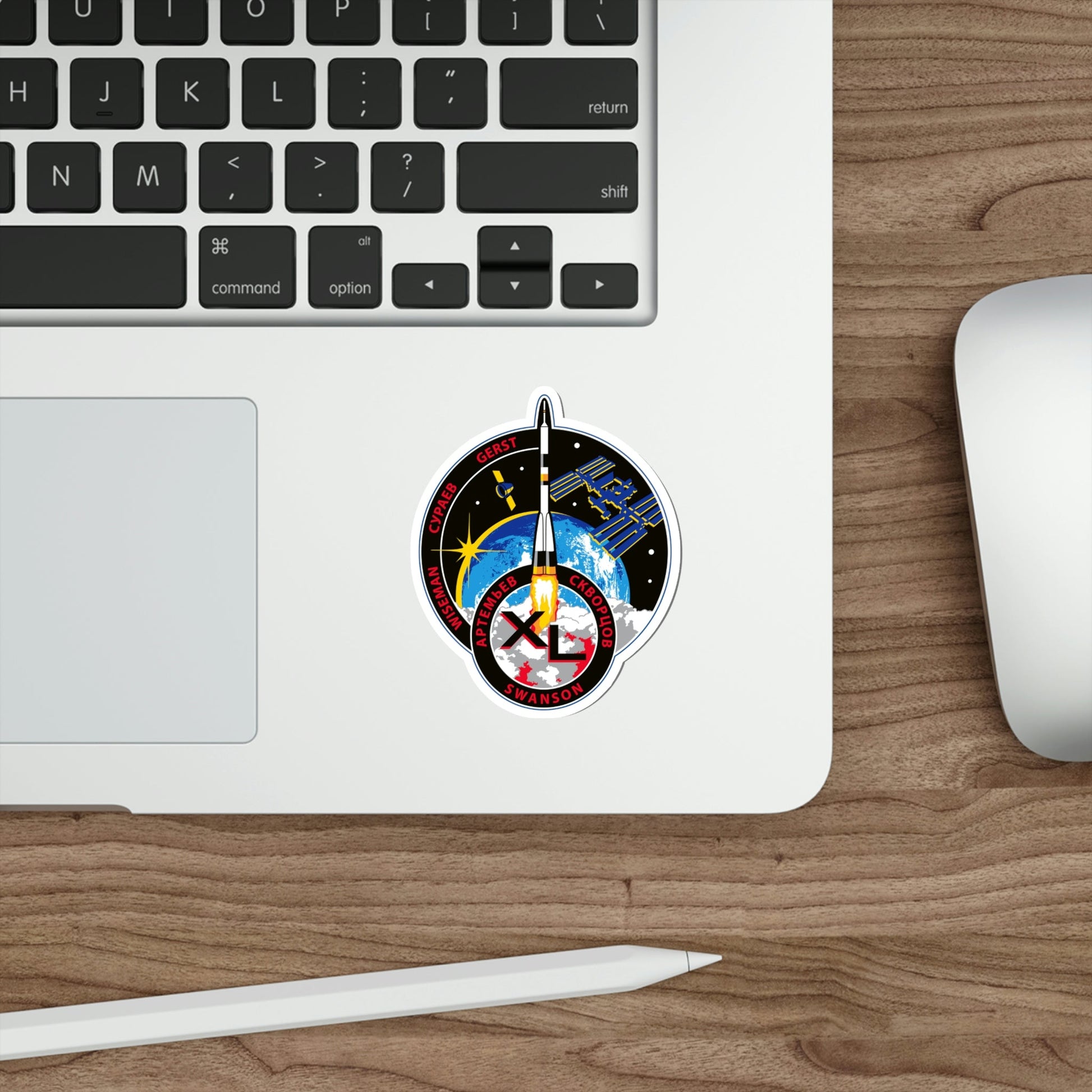 ISS Expedition 40 (NASA) STICKER Vinyl Die-Cut Decal-The Sticker Space