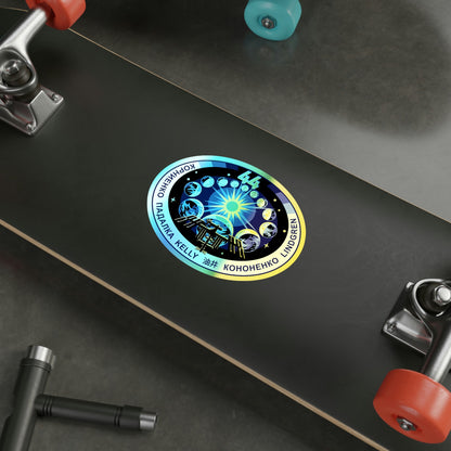 ISS Expedition 44 (NASA) Holographic STICKER Die-Cut Vinyl Decal-The Sticker Space