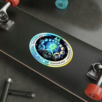 ISS Expedition 44 (NASA) Holographic STICKER Die-Cut Vinyl Decal-The Sticker Space