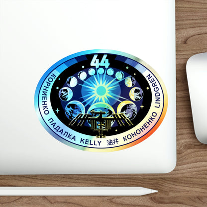 ISS Expedition 44 (NASA) Holographic STICKER Die-Cut Vinyl Decal-The Sticker Space