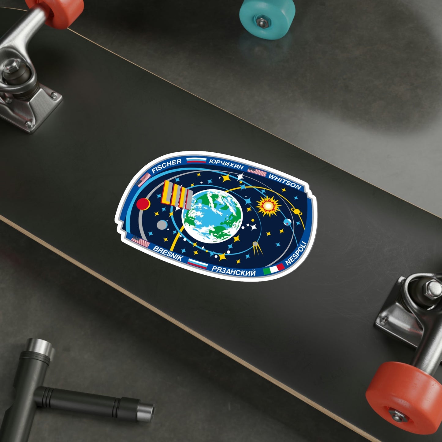 ISS Expedition 52 (NASA) STICKER Vinyl Die-Cut Decal-The Sticker Space