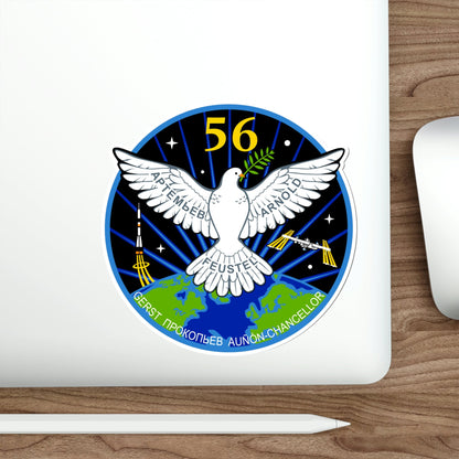 ISS Expedition 56 (NASA) STICKER Vinyl Die-Cut Decal-The Sticker Space