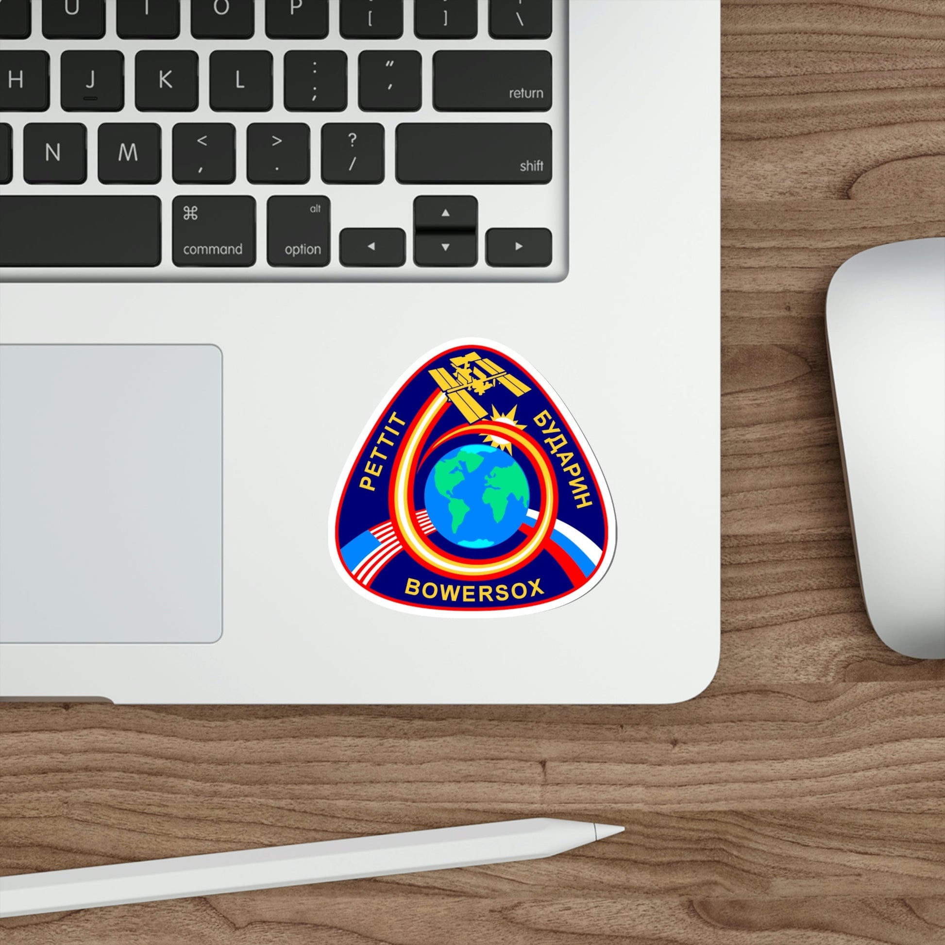 ISS Expedition 6 (NASA) STICKER Vinyl Die-Cut Decal-The Sticker Space