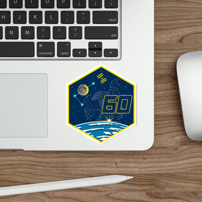 ISS Expedition 60 (NASA) STICKER Vinyl Die-Cut Decal-The Sticker Space