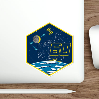 ISS Expedition 60 (NASA) STICKER Vinyl Die-Cut Decal-The Sticker Space