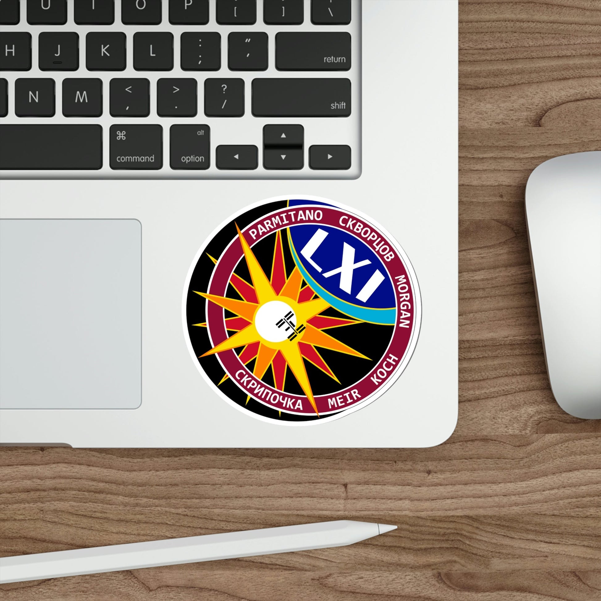 ISS Expedition 61 (NASA) STICKER Vinyl Die-Cut Decal-The Sticker Space