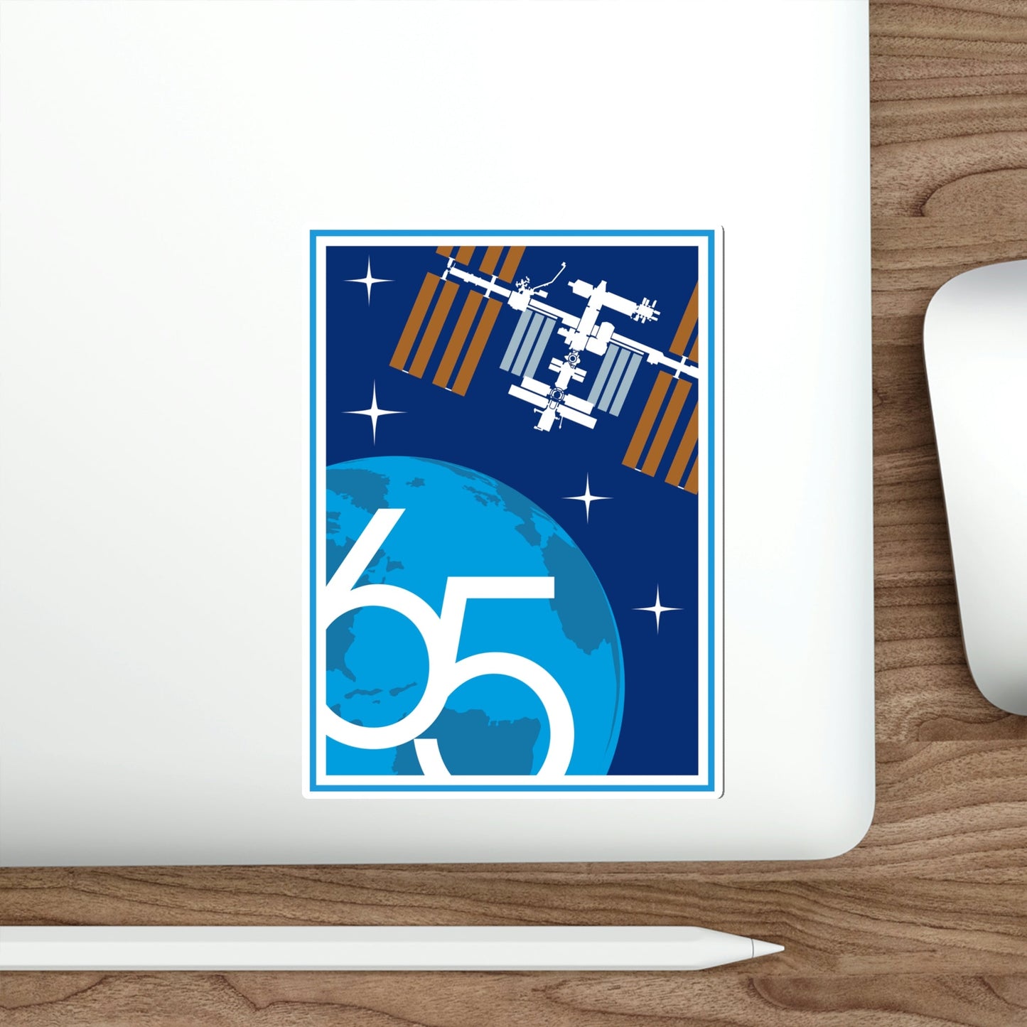 ISS Expedition 65 (NASA) STICKER Vinyl Die-Cut Decal-The Sticker Space