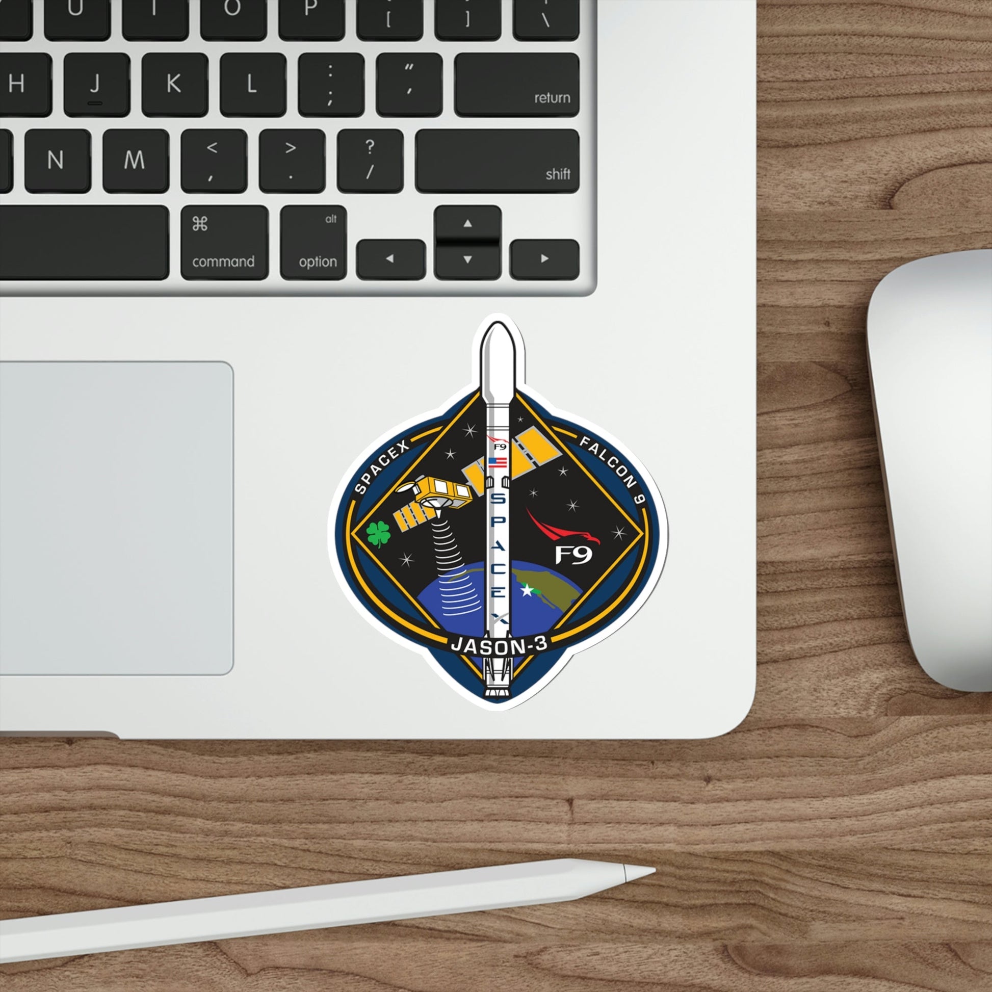 Jason-3 (SpaceX) STICKER Vinyl Die-Cut Decal-The Sticker Space