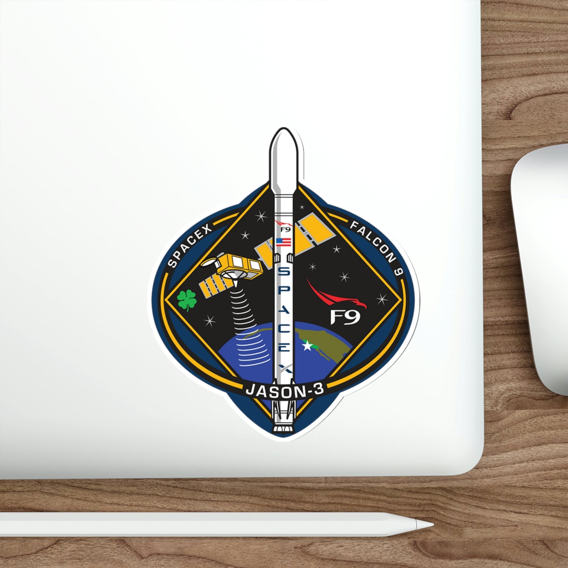 Jason-3 (SpaceX) STICKER Vinyl Die-Cut Decal-The Sticker Space