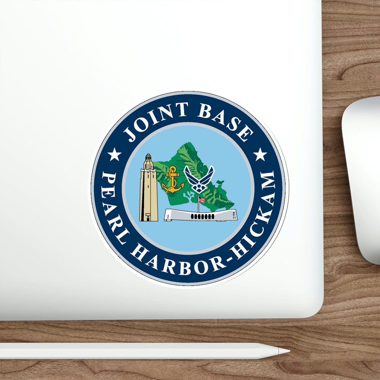 Joint Base Pearl Harbor Hickam (U.S. Navy) STICKER Vinyl Die-Cut Decal-The Sticker Space