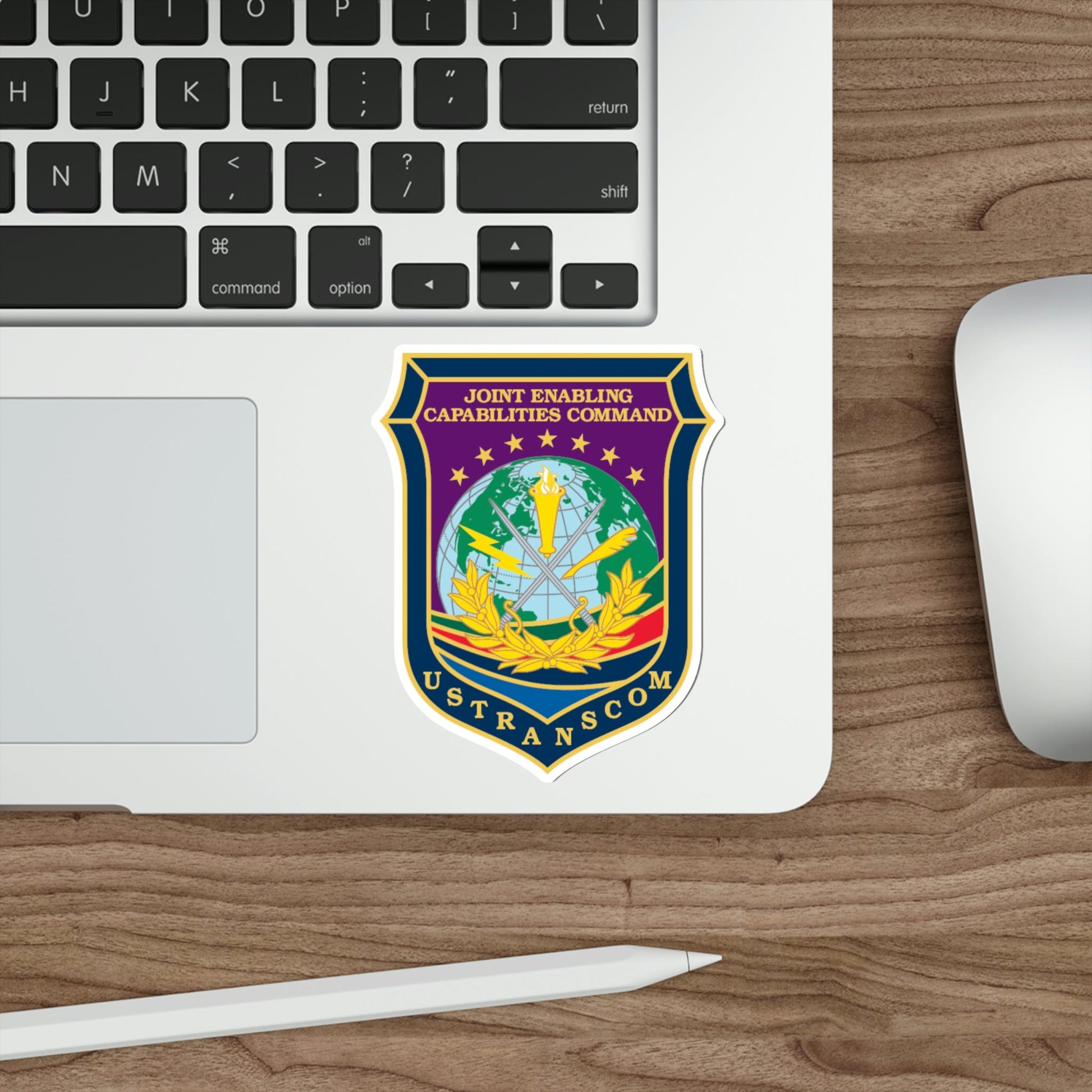 Joint Enabling Capabilities Command USTRANSCOM (U.S. Navy) STICKER Vinyl Die-Cut Decal-The Sticker Space