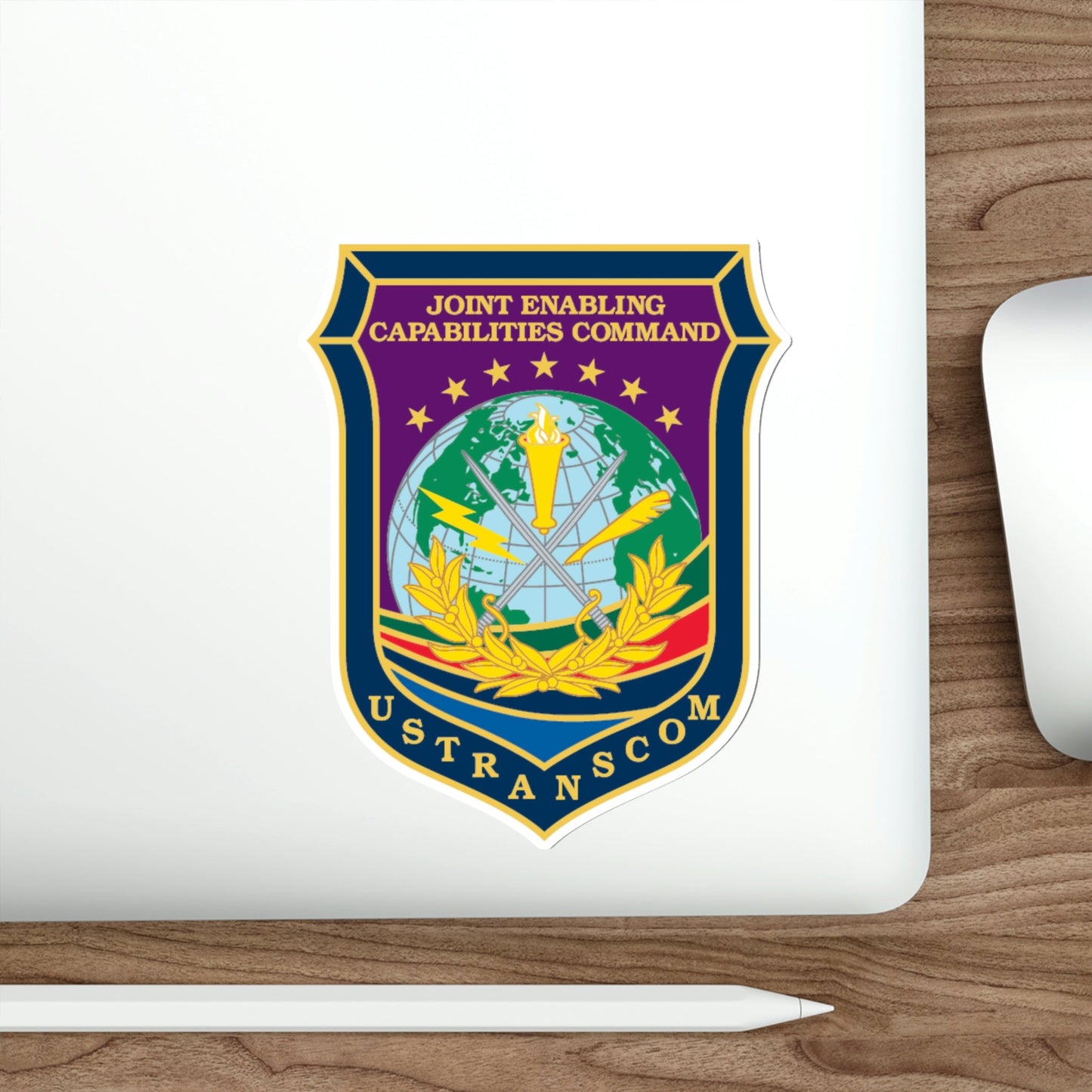 Joint Enabling Capabilities Command USTRANSCOM (U.S. Navy) STICKER Vinyl Die-Cut Decal-The Sticker Space