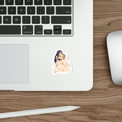 K-ON! - Mio Akiyama and Ritsu Tainaka (Anime/Ecchi/Waifu) STICKER Vinyl Die-Cut Decal-The Sticker Space