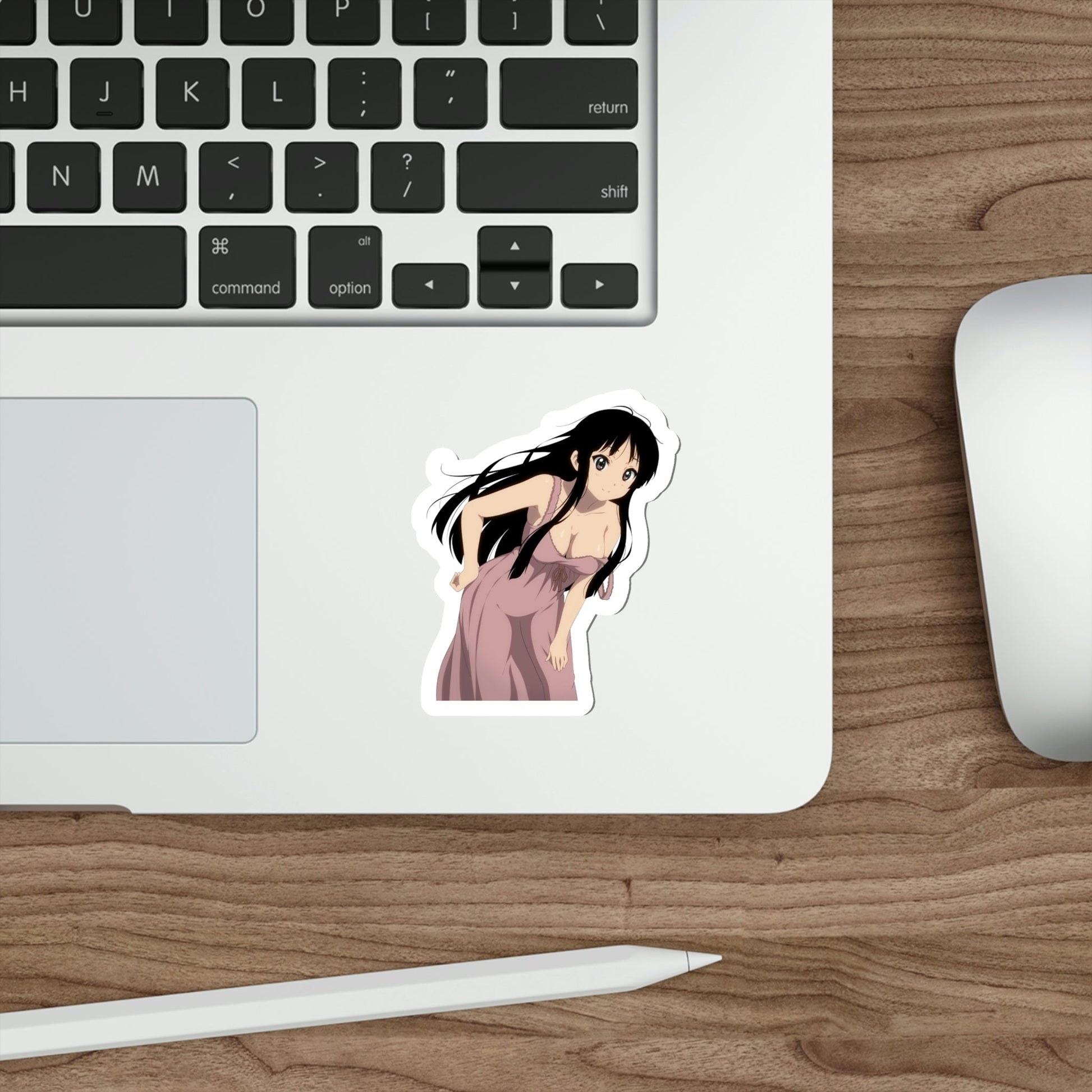 K-ON! - Mio Akiyama (Anime/Ecchi/Waifu) STICKER Vinyl Die-Cut Decal-The Sticker Space