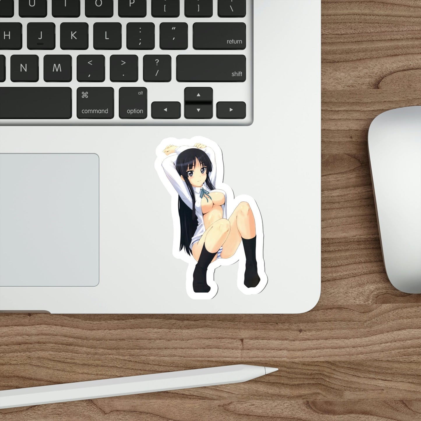 K-ON! - Mio Akiyama v2 (Anime/Ecchi/Waifu) STICKER Vinyl Die-Cut Decal-The Sticker Space