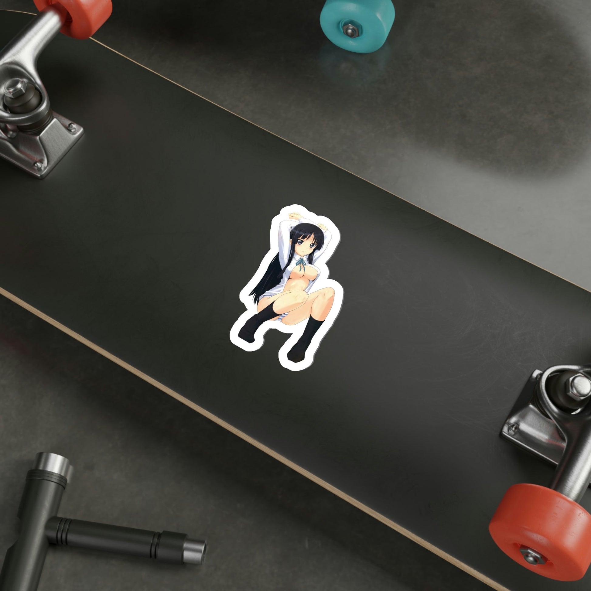 K-ON! - Mio Akiyama v2 (Anime/Ecchi/Waifu) STICKER Vinyl Die-Cut Decal-The Sticker Space