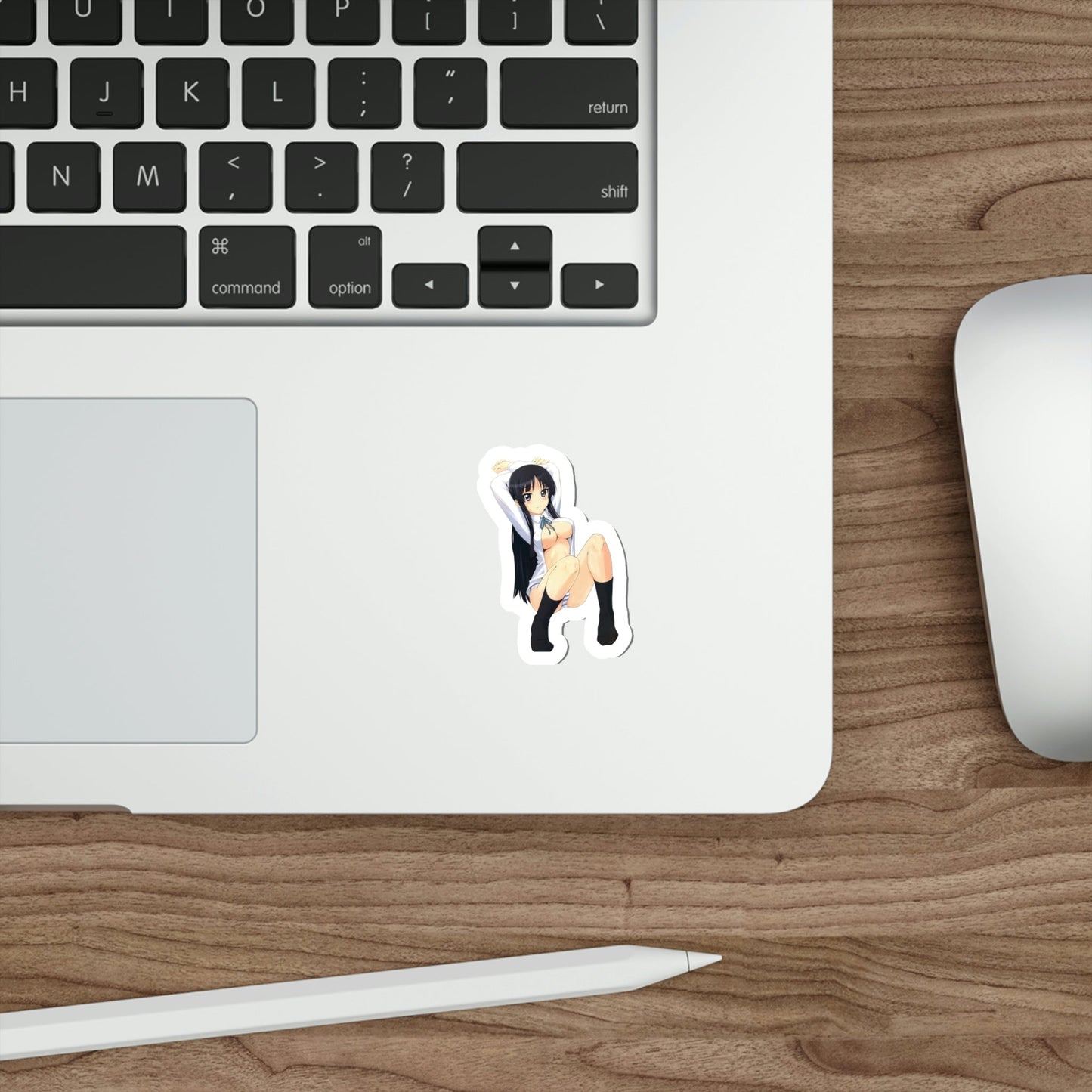 K-ON! - Mio Akiyama v2 (Anime/Ecchi/Waifu) STICKER Vinyl Die-Cut Decal-The Sticker Space