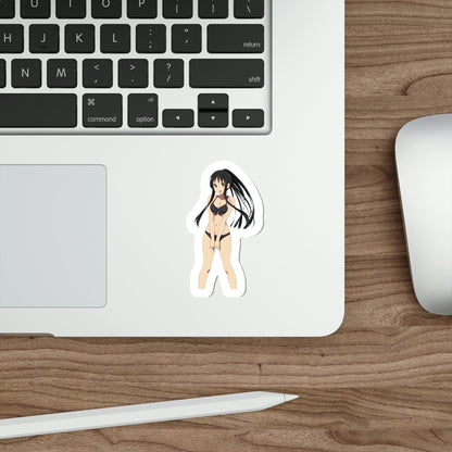 K-ON! - Mio Akiyama v3 (Anime/Ecchi/Waifu) STICKER Vinyl Die-Cut Decal-The Sticker Space