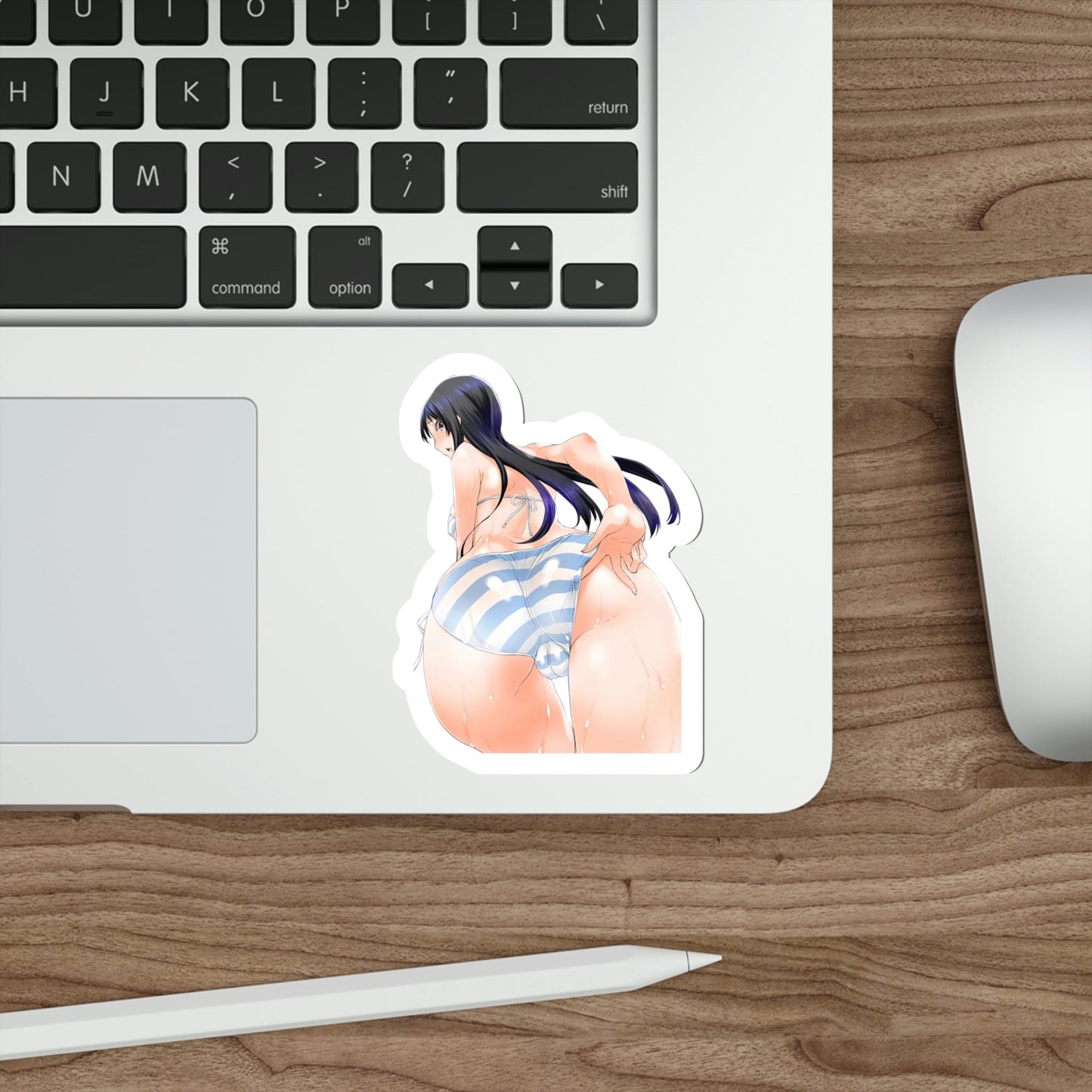 K-ON! - Mio Akiyama v8 (Anime/Ecchi/Waifu) STICKER Vinyl Die-Cut Decal-The Sticker Space