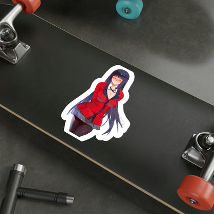 Kakegurui - Yumeko Jabami (Anime/Ecchi/Waifu) STICKER Vinyl Die-Cut Decal-The Sticker Space