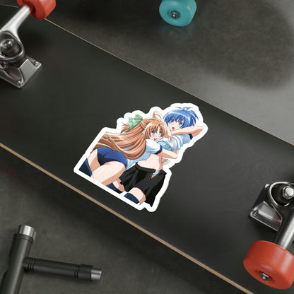 Kampfer - Kaede Sakura and Natsuru Senou (Anime/Ecchi/Waifu) STICKER Vinyl Die-Cut Decal-The Sticker Space