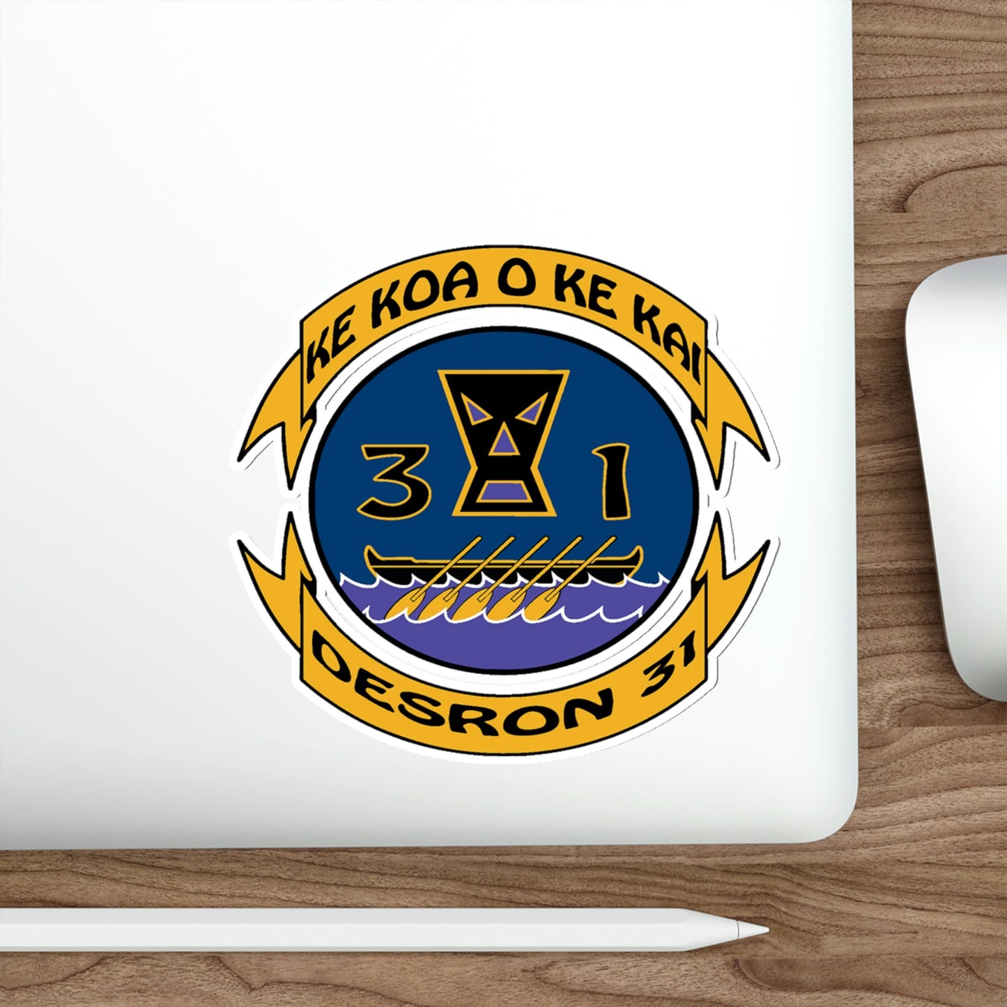 Ke Koa O Ke Kai DESRON 31 (U.S. Navy) STICKER Vinyl Die-Cut Decal-The Sticker Space