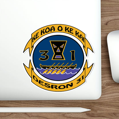 Ke Koa O Ke Kai DESRON 31 (U.S. Navy) STICKER Vinyl Die-Cut Decal-The Sticker Space