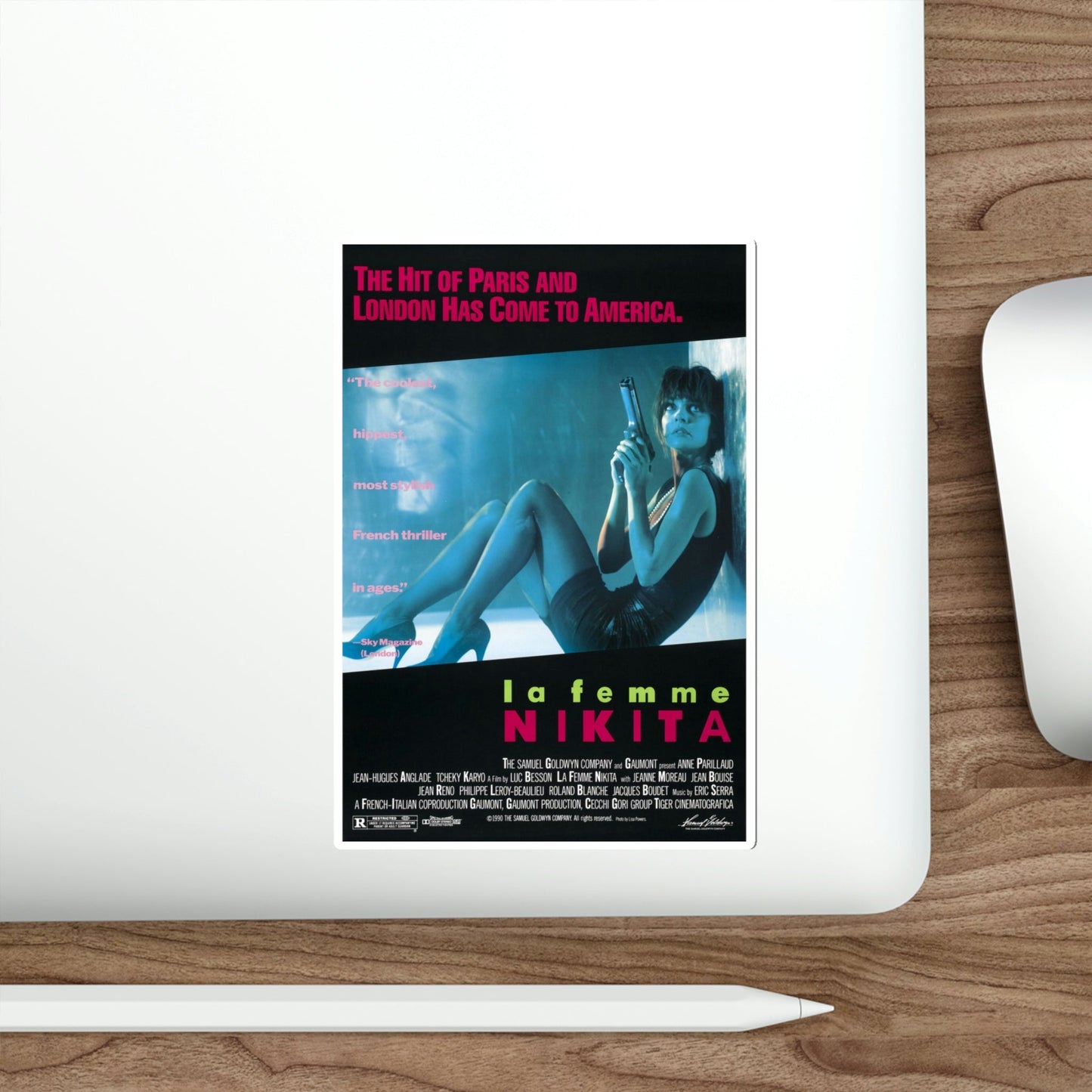 La Femme Nikita 1991 Movie Poster STICKER Vinyl Die-Cut Decal-The Sticker Space