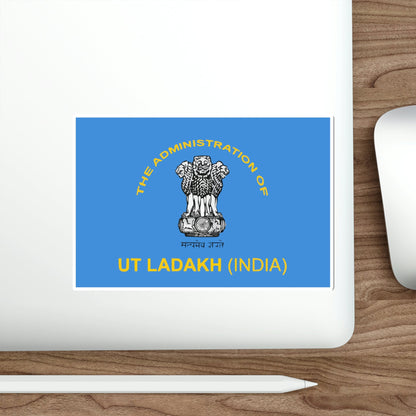 Ladakh Flag (India) STICKER Vinyl Die-Cut Decal-The Sticker Space