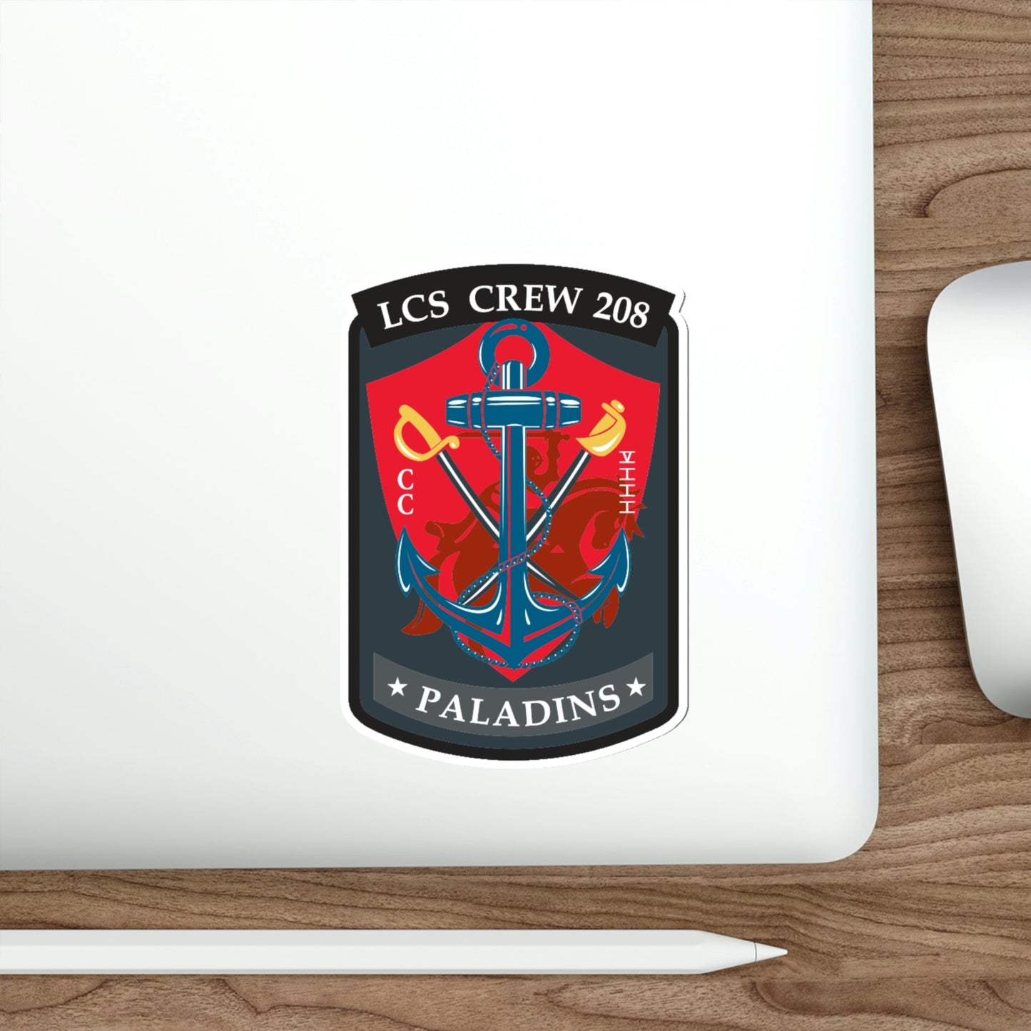 LCS CREW 208 (U.S. Navy) STICKER Vinyl Die-Cut Decal-The Sticker Space